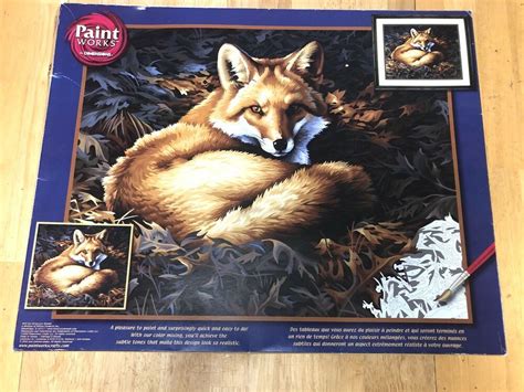 Paintworks 91380 Paint by Number 20x16 Sunlit Fox for sale online ...