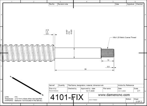 Bf L X Axis Ballscrew End Machining Fixed And Floating Side