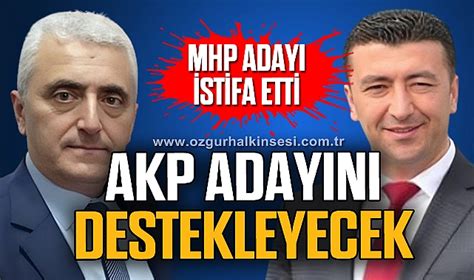 MHP ADAYI İSTİFA ETTİ AKP ADAYINI DESTEKLEYECEK Zonguldak Zonguldak