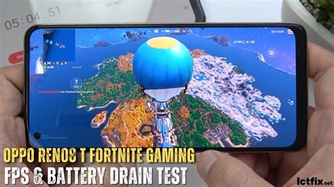 Oppo Reno8 T Fortnite Gaming Test Helio G99 YouTube