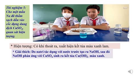 Cho mẩu Na vào dung dịch CuSO 4 Khám phá phản ứng hóa học thú vị