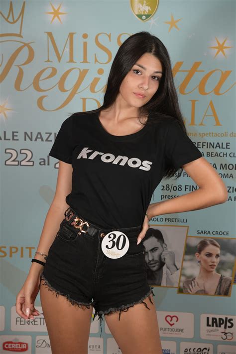 Le Finaliste 2023 Miss Reginetta Ditalia