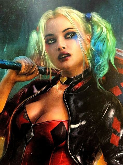 Harley Quinn 1 Shannon Maer Exclusive Virgin Color Cover Dc Ltd 800 Nm Comic Books Modern