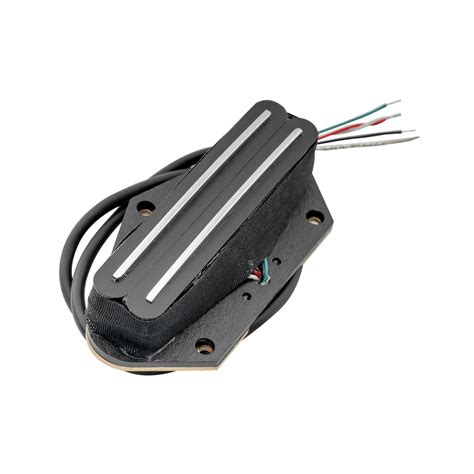 Artec Tra73c Alnico 5 Hot Rails Bridge Single Coil Sized Humbucker Pickup 12k For Tele Style