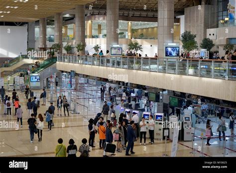 South Korea International Terminal At Gimpo Airport GMP In Seoul