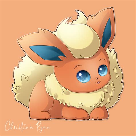 Artstation Chibi Flareon