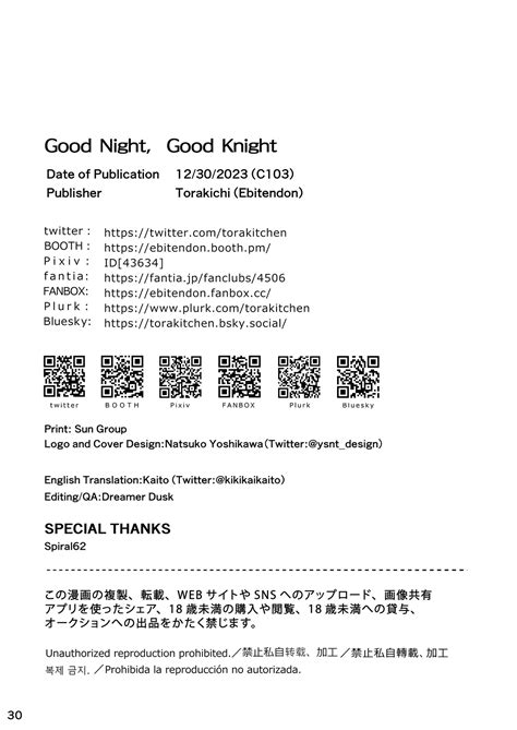 Yaoi Porn Manga Good Night Good Knight Page