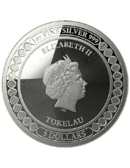 Equilibrium Dollars Tokelau Oz Silver Proof Coin