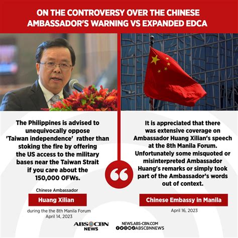 Abs Cbn News On Twitter The Chinese Embassy In Manila Said Ambassador