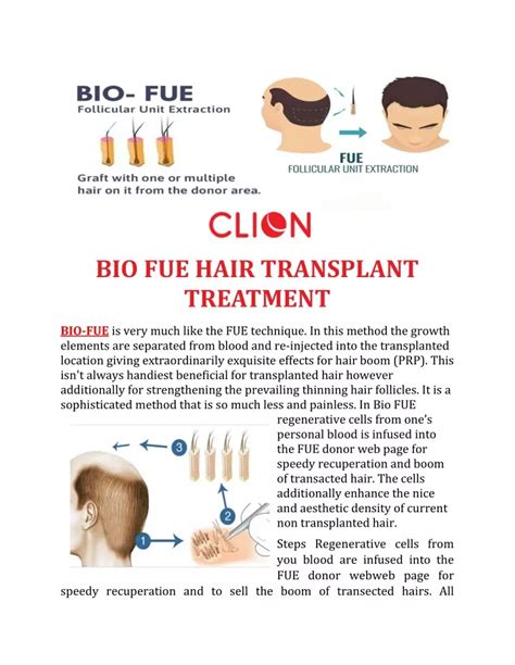 Ppt Bio Fue Hair Transplant Powerpoint Presentation Free Download