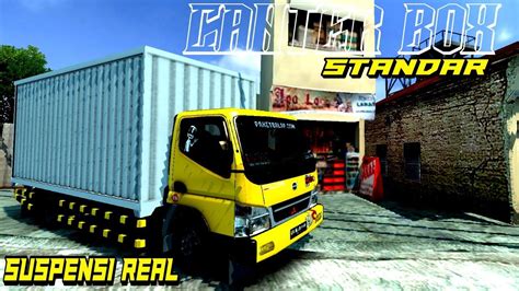 Suspensi Real Mod Mitsubishi Canter Box Standar Mod Bussid Terbaru