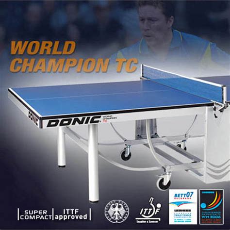 Donic World Champion Tc Table Tennis Table Delivery Extra