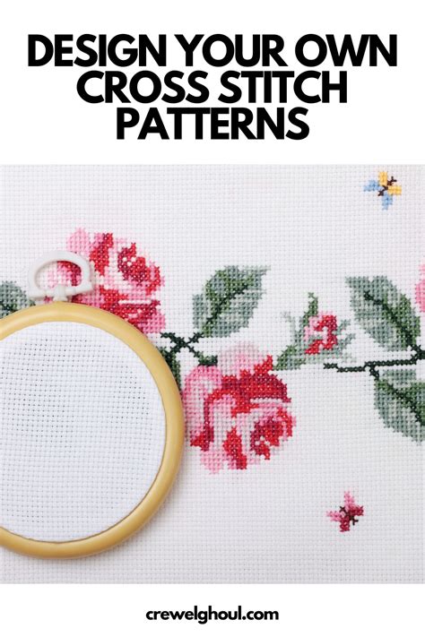 A Cross Stitch Pattern With The Words Design Your Own Cross Stitch