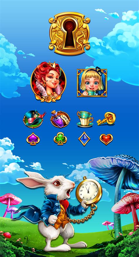 Alice [The Queen of Hearts]-Slot Game on Behance