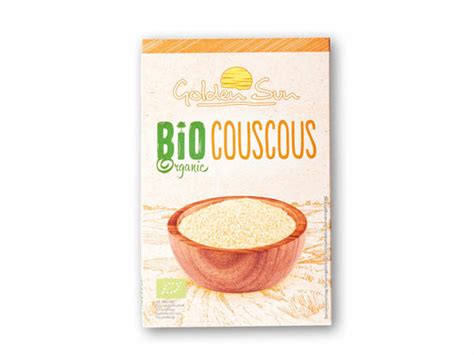 GOLDEN SUN Økologisk couscous bulgur Lidl Danmark Specials archive