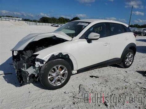 Report Jm1dkdb7xk1460471 Mazda Cx 3 2019 White Gas Price And Damage