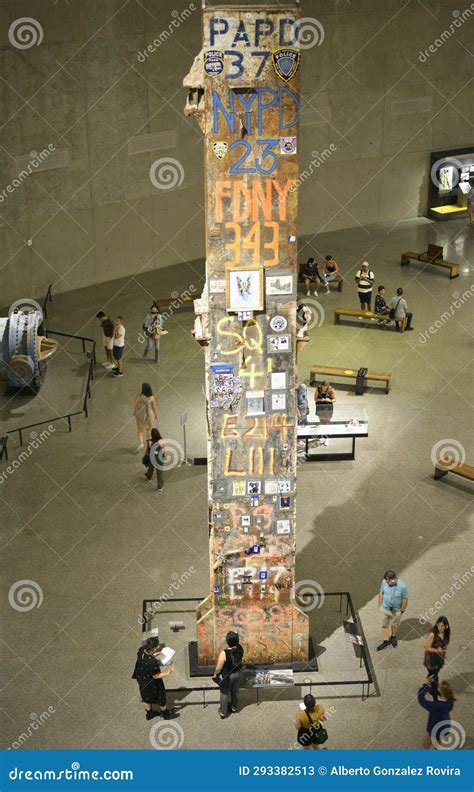 National September 11 Memorial And Museum New York Editorial Stock