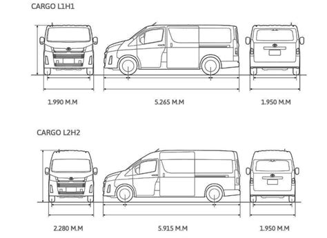 Detalles M S De Toyota Hiace Medidas M S Reciente Esthdonghoadian