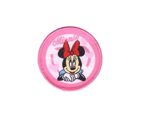 Minnie Mouse Sew On Badge Style Patch Etsy