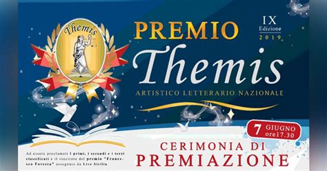 Premio Themis venerdì 7 giugno i vincitori