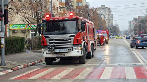 INCENDIU La Subsolul Unui Bloc Din Alexandria FOTO REPORTER24