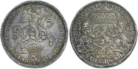 Ducaton Silver Rider Piedfort Of Double Weight Province Of