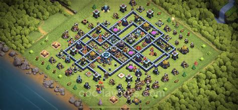 Farming Base Th13 With Link Hybrid Clash Of Clans 2023 Town Hall