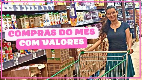 COMPRAS DO MÊS NO ATACADÃO QUANTO GASTAMOS COMO ECONOMIZAMOS PARA