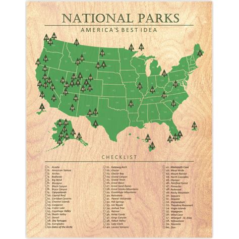 10+ Printable map of us national parks wallpaper ideas – Wallpaper