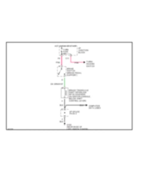 Shift Interlocks Saturn Sl2 1999 System Wiring Diagrams Wiring Diagrams For Cars