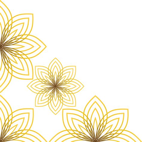 Beautiful Gold Ornament 36121248 Png