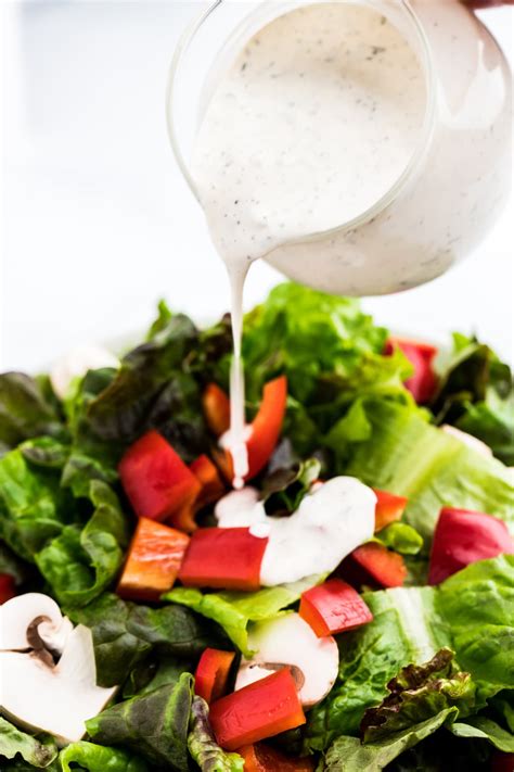 Gluten Free Buttermilk Ranch Dressing • Dishing Delish