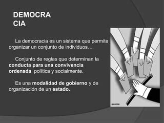 Democracia Equidad Paz Ciudadan A Ppt