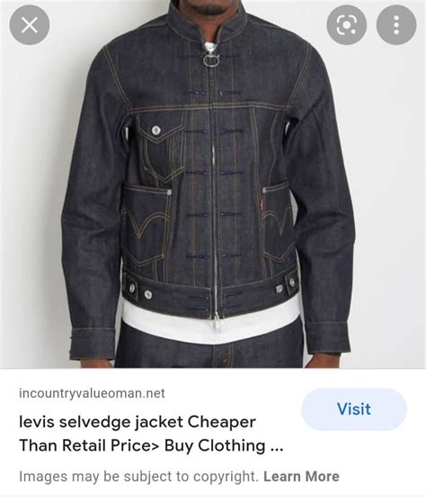 Levis lefty selvedge denim jacket, Men's Fashion, Coats, Jackets and ...