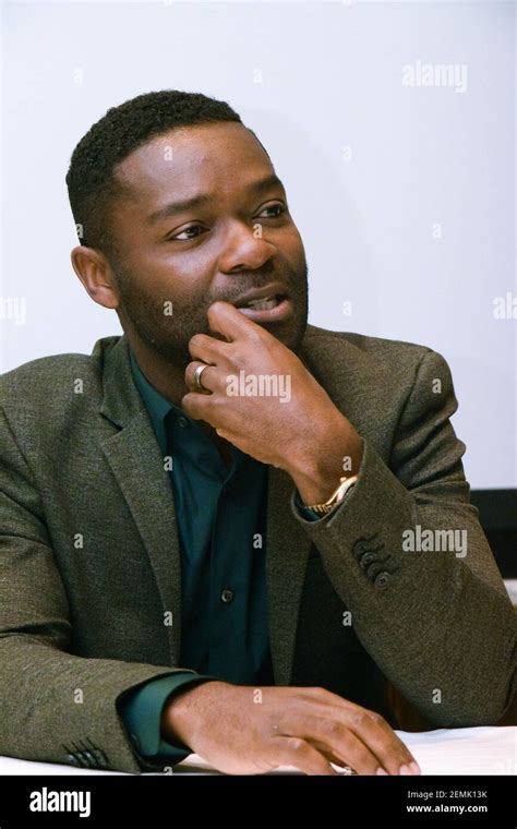 David Oyelowo At The Hollywood Foreign Press Association Press