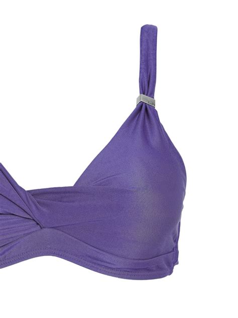 Lygia Nanny Marianne Bikini Set Purple FARFETCH