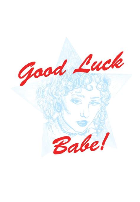 Good Luck Babe Chappell Roan Music Poster Sticker Design Chappell