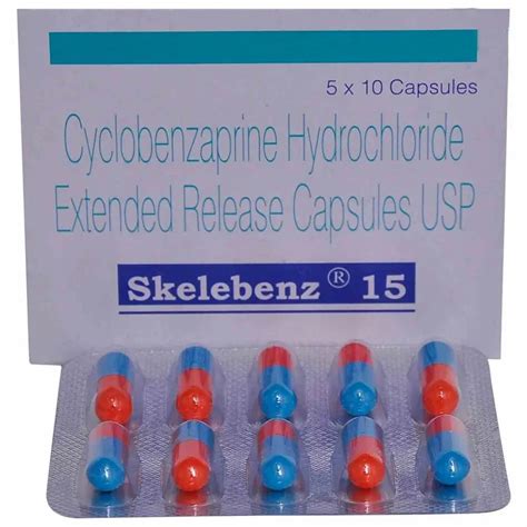 Cyclobenzaprine Capsule at Rs 54/box | Cyclobenzaprine Hydrochloride in ...