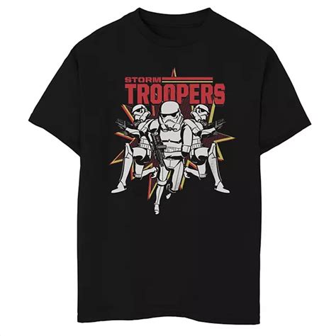 Boys Star Wars Storm Troopers Poster Husky Graphic Tee