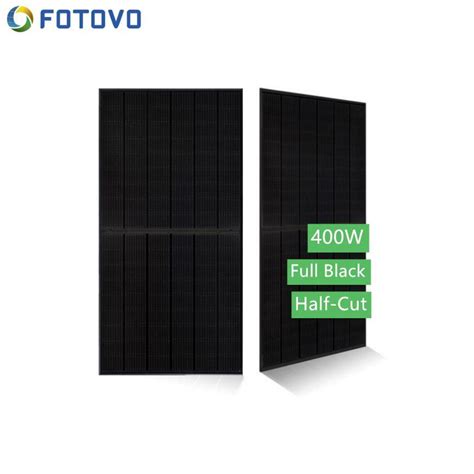 Fotovo Perc Pv Component Technology Innovations W Full Black Pv