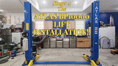 Installing The Atlas Bp Baseplate Two Post Lift In Your Home