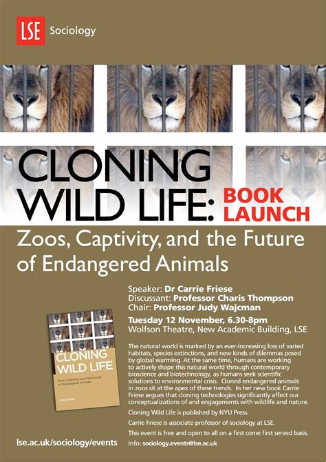 Cloning Wild Life Zoos Captivity And The Future Of Endangered