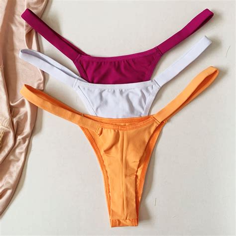 Kit Calcinhas Fio Duplo Biquini Poliamida Premium Lingerie Feminina Tanga Tirinhas