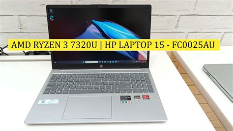 🔥🔥new Launch Hp Amd Ryzen 3 7320u Hp Laptop 15 Fc0025au 2023👌👌 Youtube