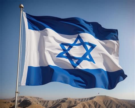 Premium Ai Image The Flag Of Israel