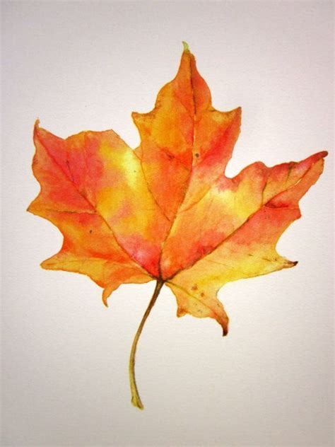 Autumn Leaf Painting