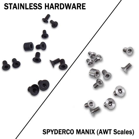 Stainless Replacement Hardware Screw Kit For Awt Manix Not Lightweight Scales