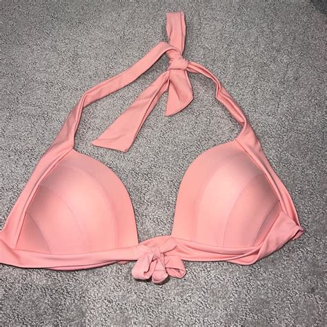 Women S Pink Bikini And Tankini Tops Depop