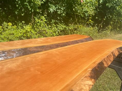 Black Cherry Live Edge Shelf Set Etsy