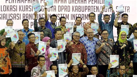 FOTO KPU Gelar Sosialisasi Penetapan Dapil Dan Alokasi Kursi Pemilu